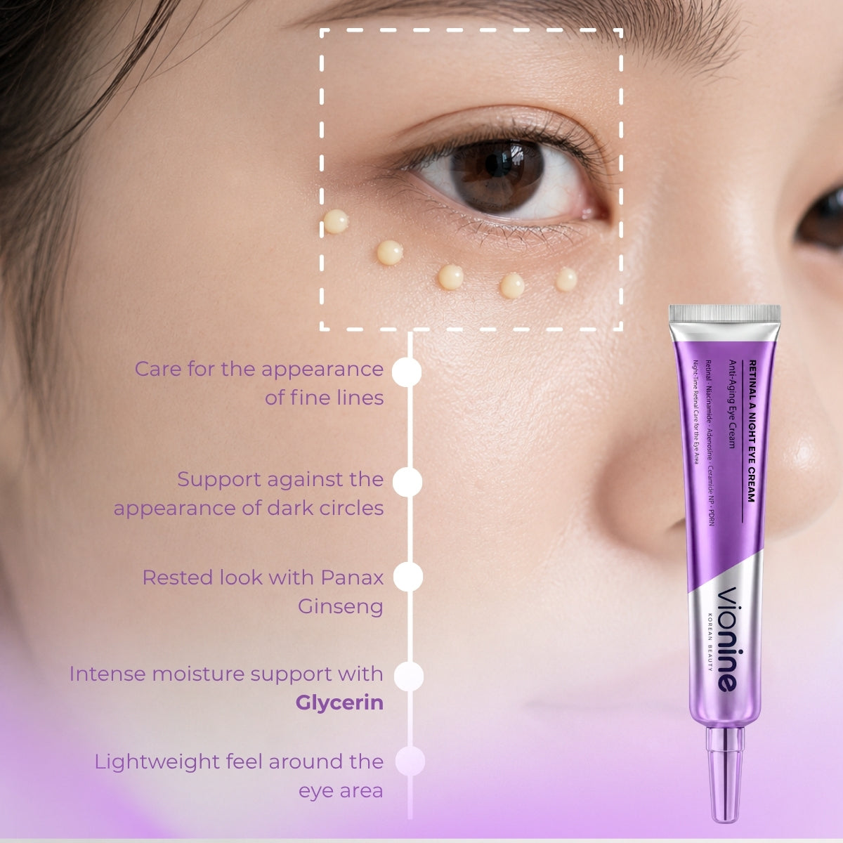 Vionine Retinal Night Eye Cream