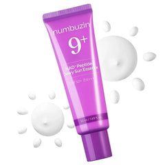 Numbuzin No.9 NAD+ 9 Peptides Dewy Sun Essence SPF50+ PA++++, 50 ml - Numbuzin K-Beauty view 4