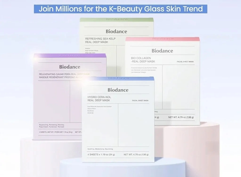 Biodance Hydro Cera-nol Real Deep Mask, 34 g x 4 Sheets - Biodance K-Beauty view 2