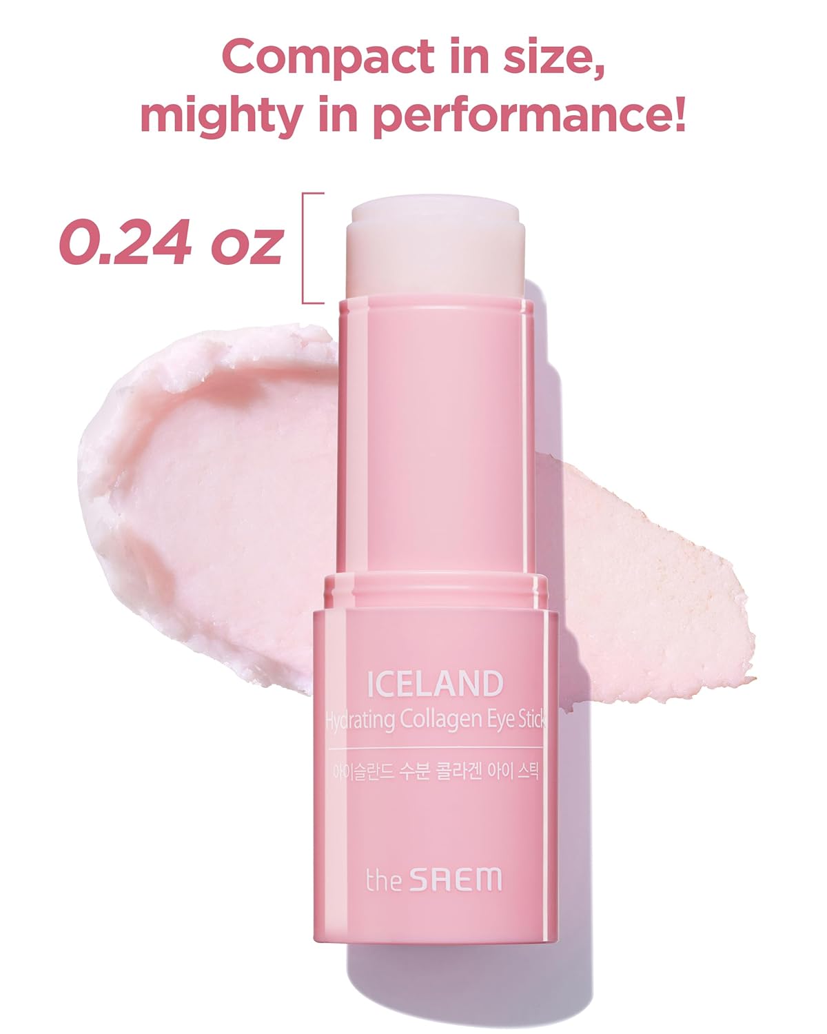 The Saem Iceland Hydrating Collagen Eye Stick – Cooling Puffiness Treatment