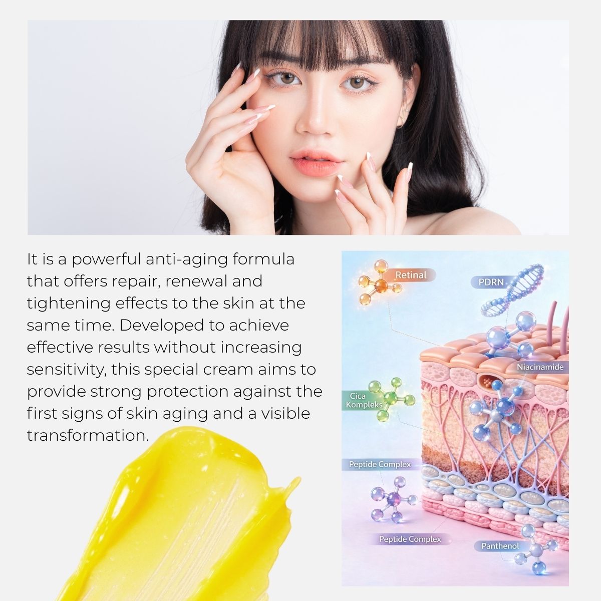 Vionine Retinal Shot Plus PDRN Cica Cream 20 ml