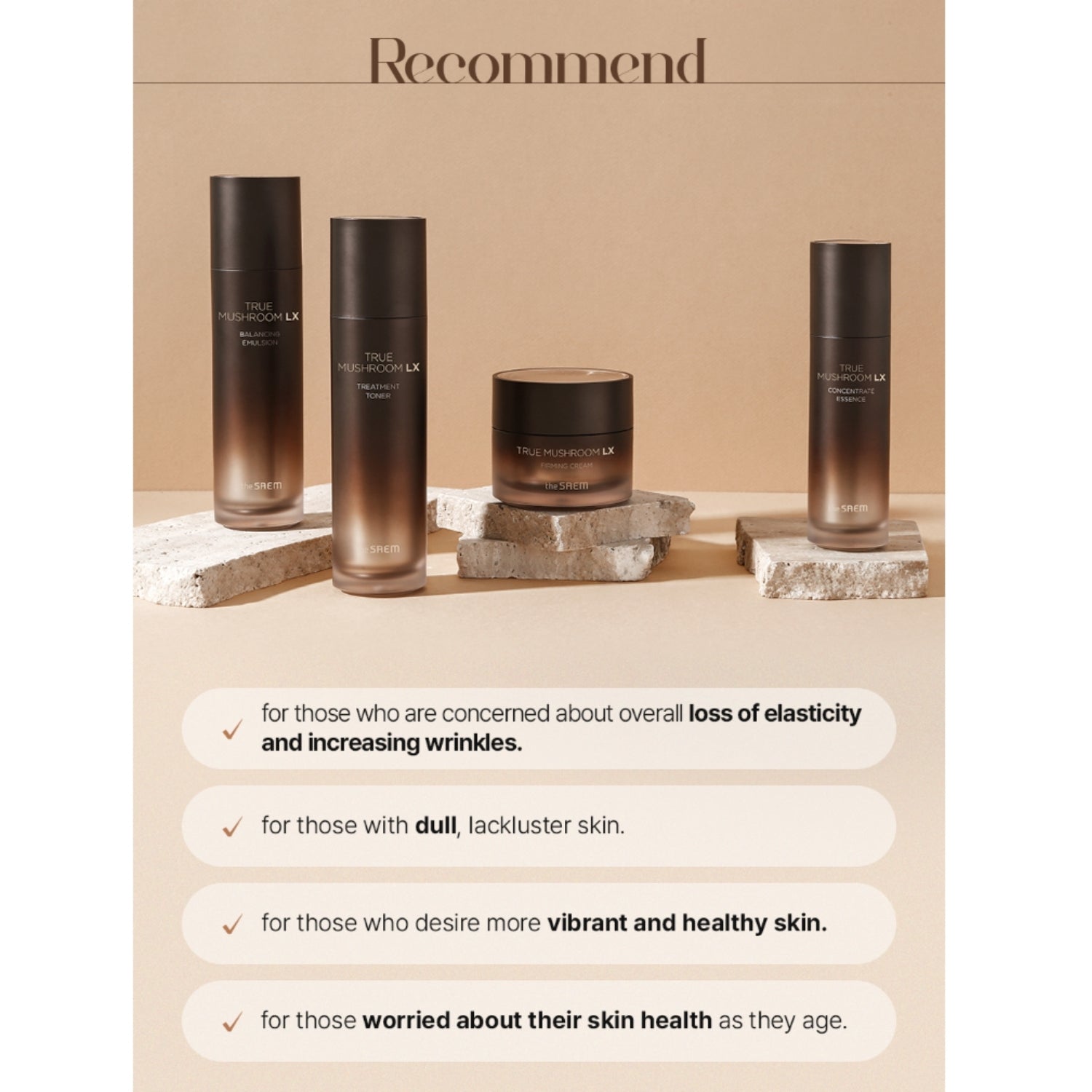 The Saem True Mushroom LX Treatment Toner – Repairing & Balancing 120ml