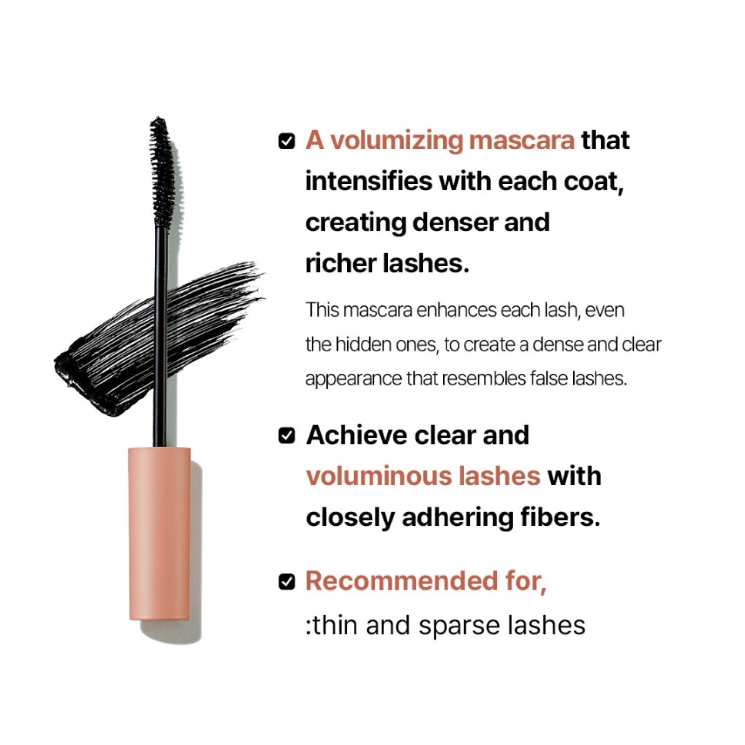 The Saem Eco Soul Lash Shot Volum Mascara – Long-Lasting Volumizing Mascara 7g