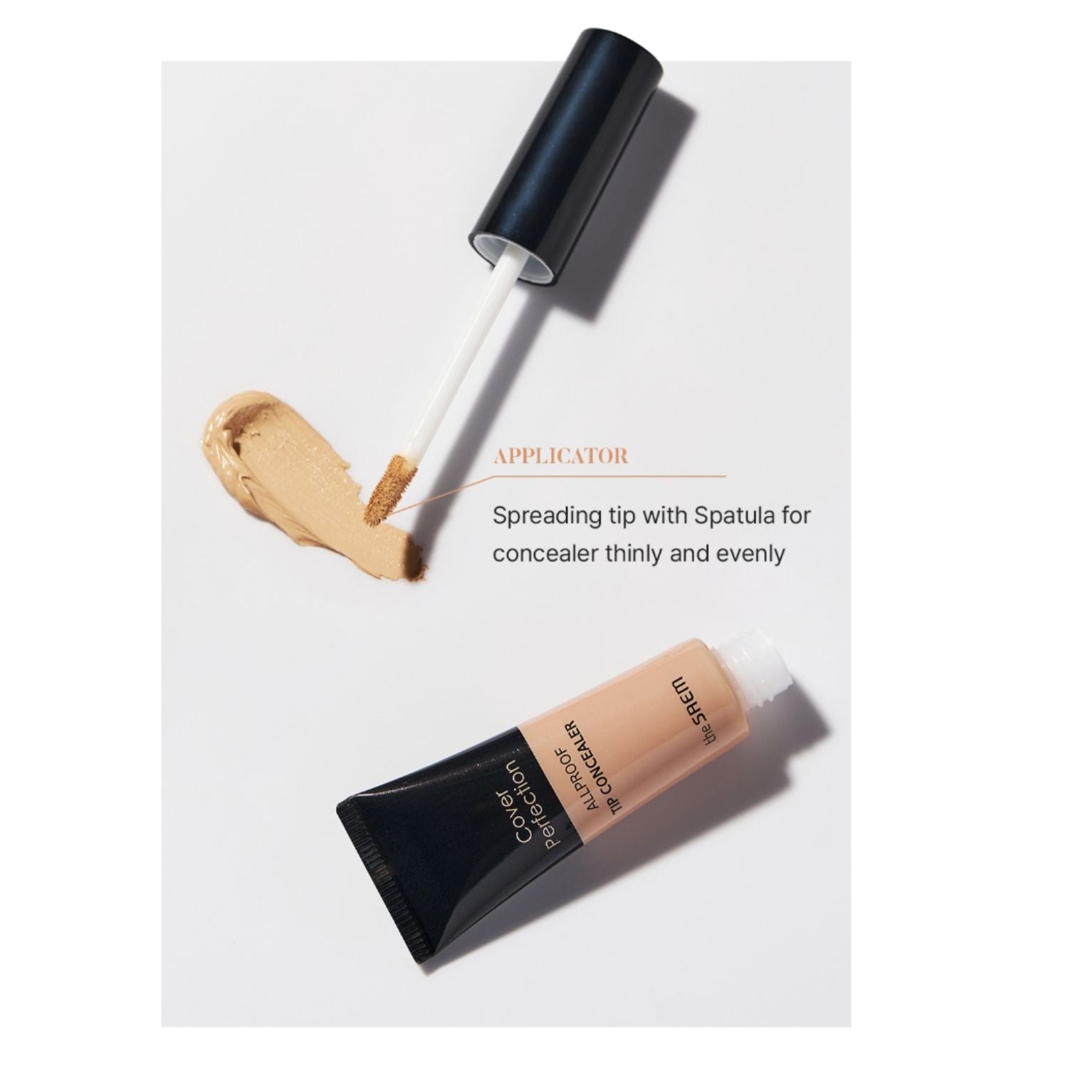 The Saem Cover Perfection Allproof Tip Concealer – Full Coverage SPF28