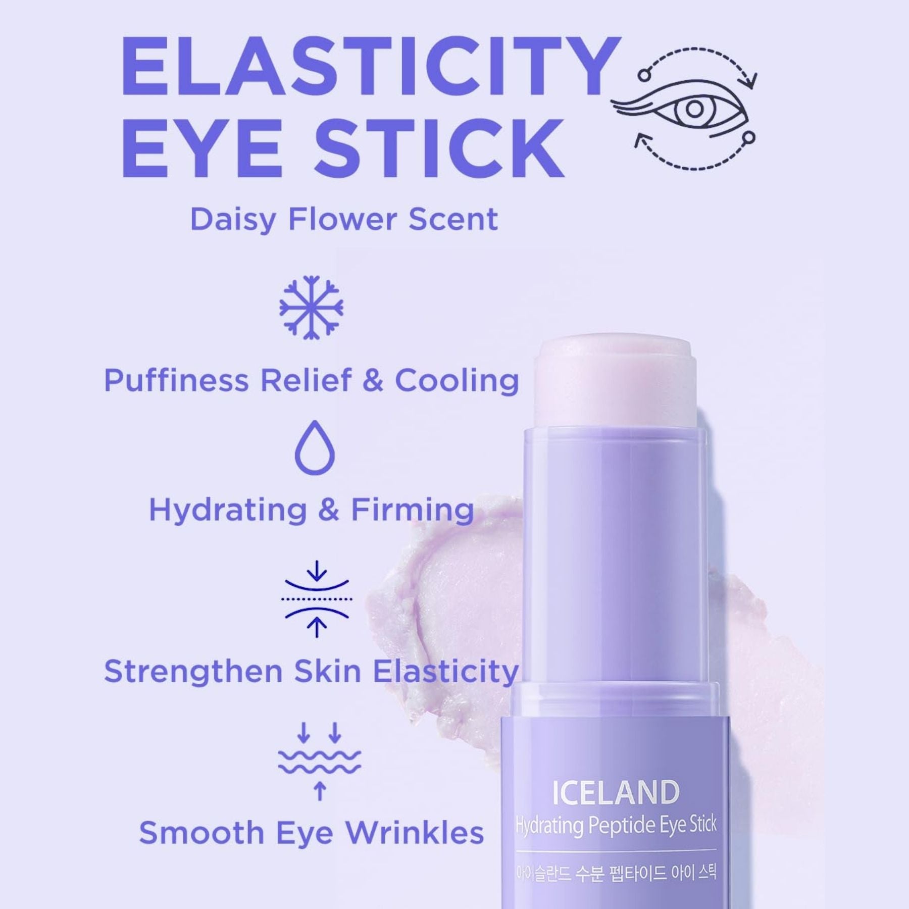 The Saem Iceland Hydrating Peptide Eye Stick – Multi-Use Peptide Moisture Balm 7g