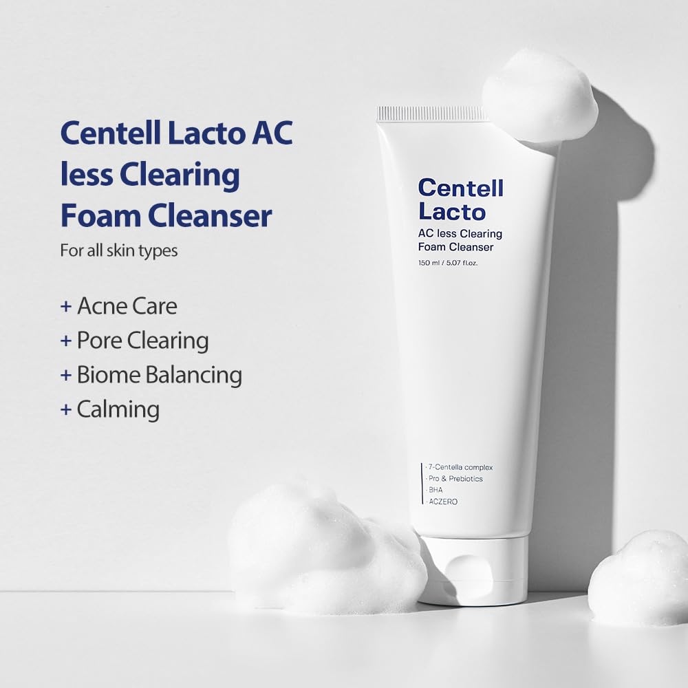 Sungboon Editor Centell Lacto AC Less Clearing Foam Cleanser 150ml