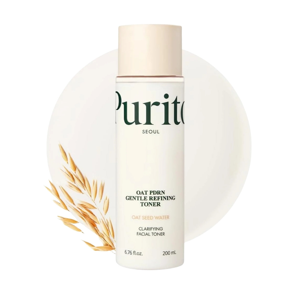 Purito Seoul Oat PDRN Gentle Refining Toner, 200 ml / 6.76 fl oz