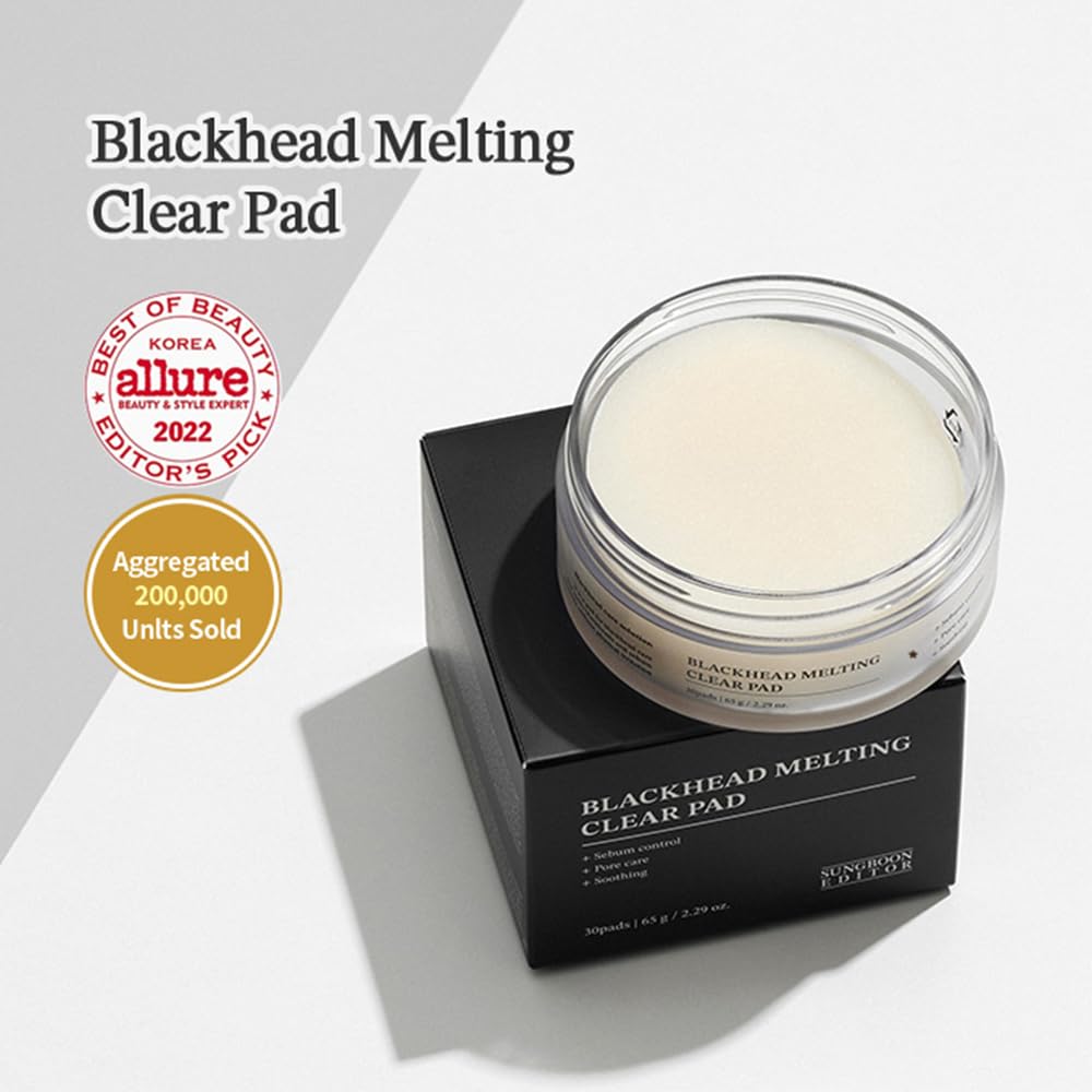 Sungboon Editor Blackhead Melting Clear Pad – Pore & Sebum Care