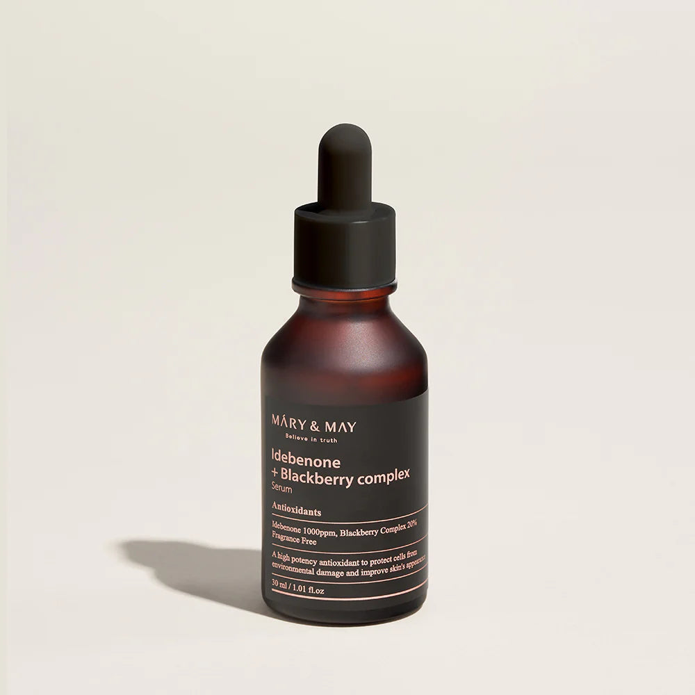Mary&May Idebenone + Blackberry Antioxidant Brightening Serum 30ml