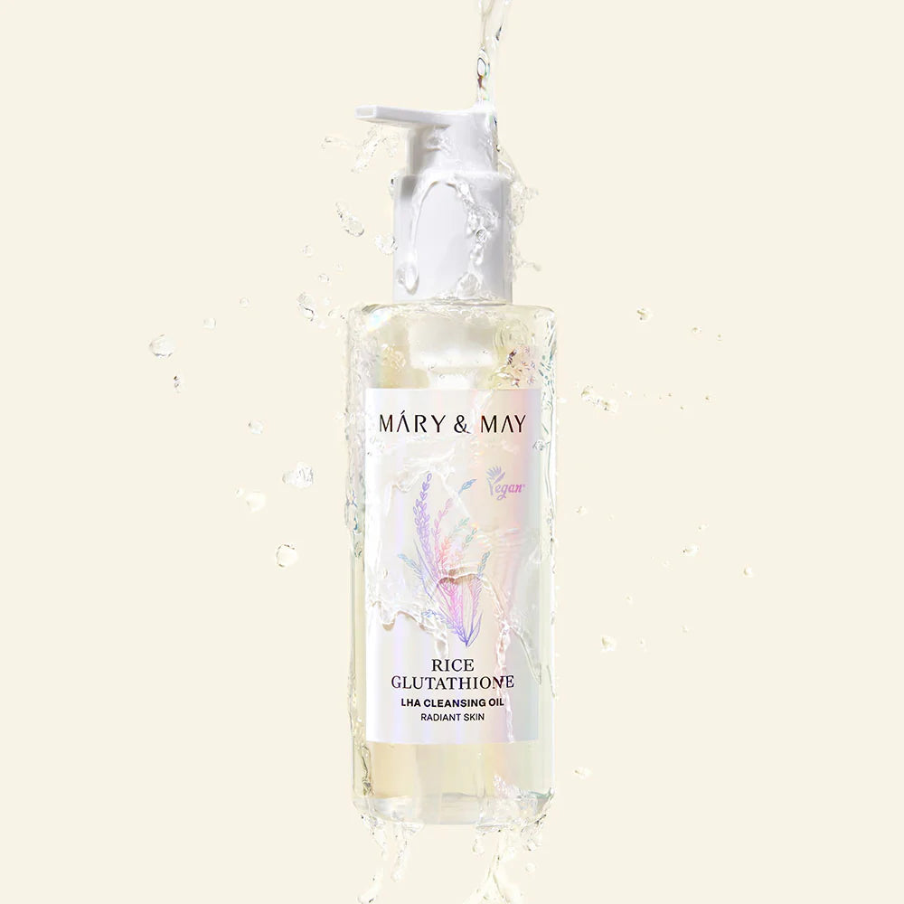 Mary & May Rice Glutathione LHA Cleansing Oil 200ml