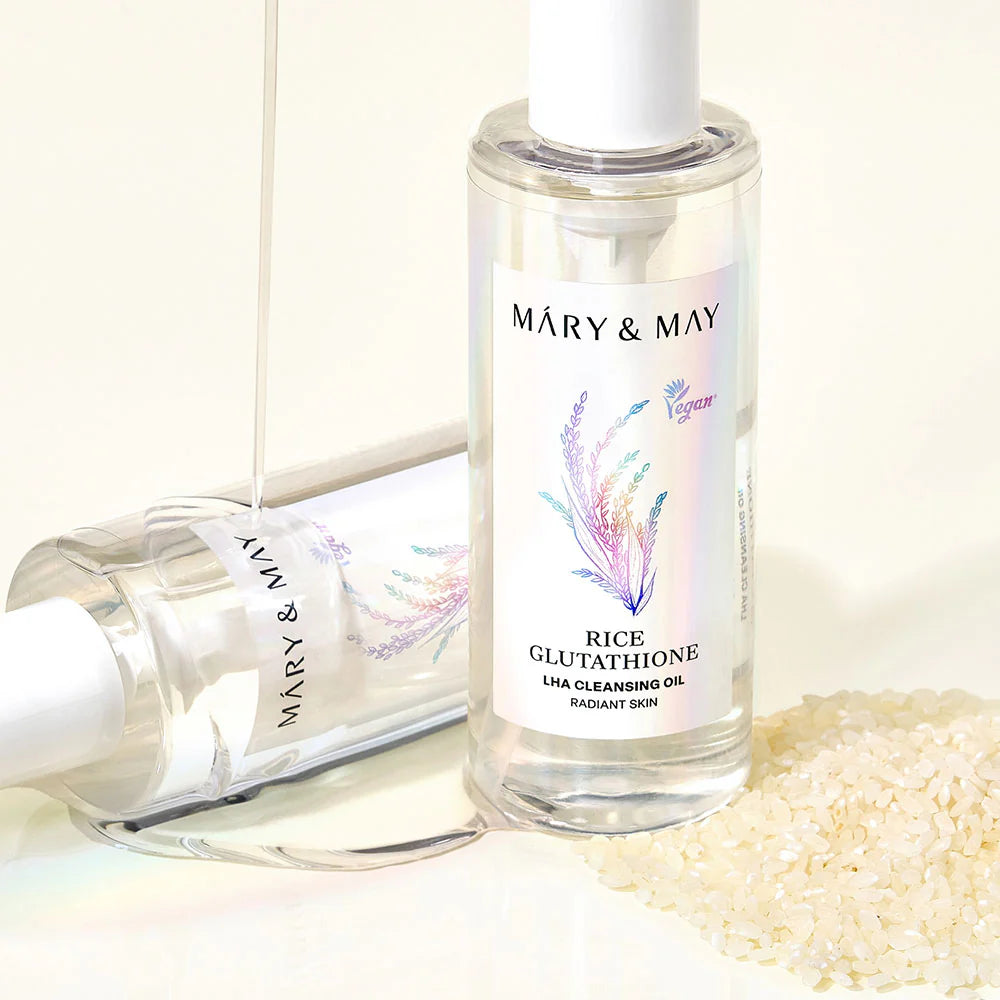 Mary & May Rice Glutathione LHA Cleansing Oil 200ml