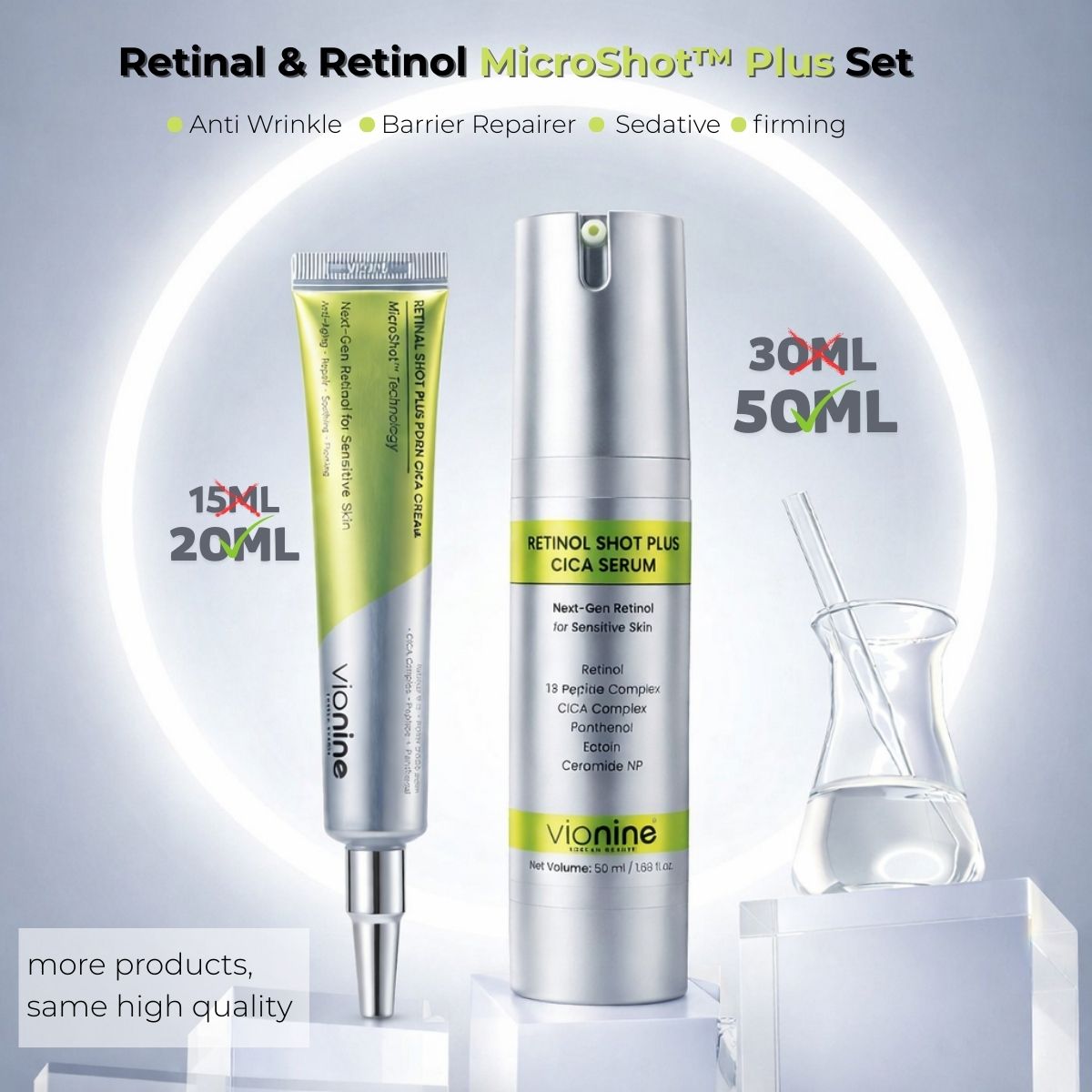 Vionine MicroShot™ Set for Total Skin Renewal