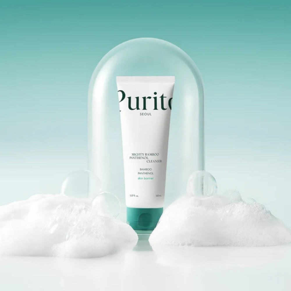 Purito Mighty Bamboo Panthenol Cleanser, 150 ml - Purito K-Beauty view 3