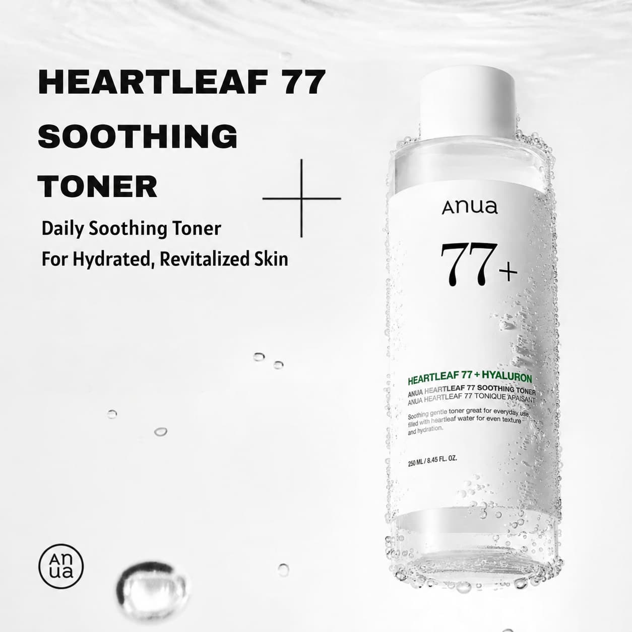 Anua Heartleaf 77% Soothing Toner, 250 ml / 8.45 fl oz