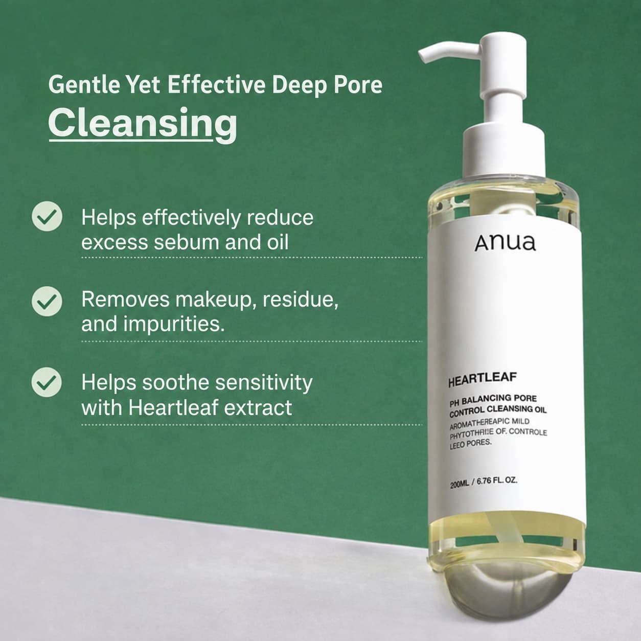 Anua Heartleaf Pore Control Cleansing Oil, 200 ml