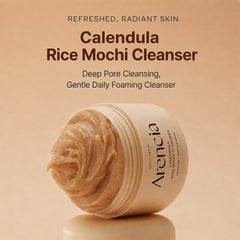Arencia Calendula Rice Mochi Cleanser, 120 g