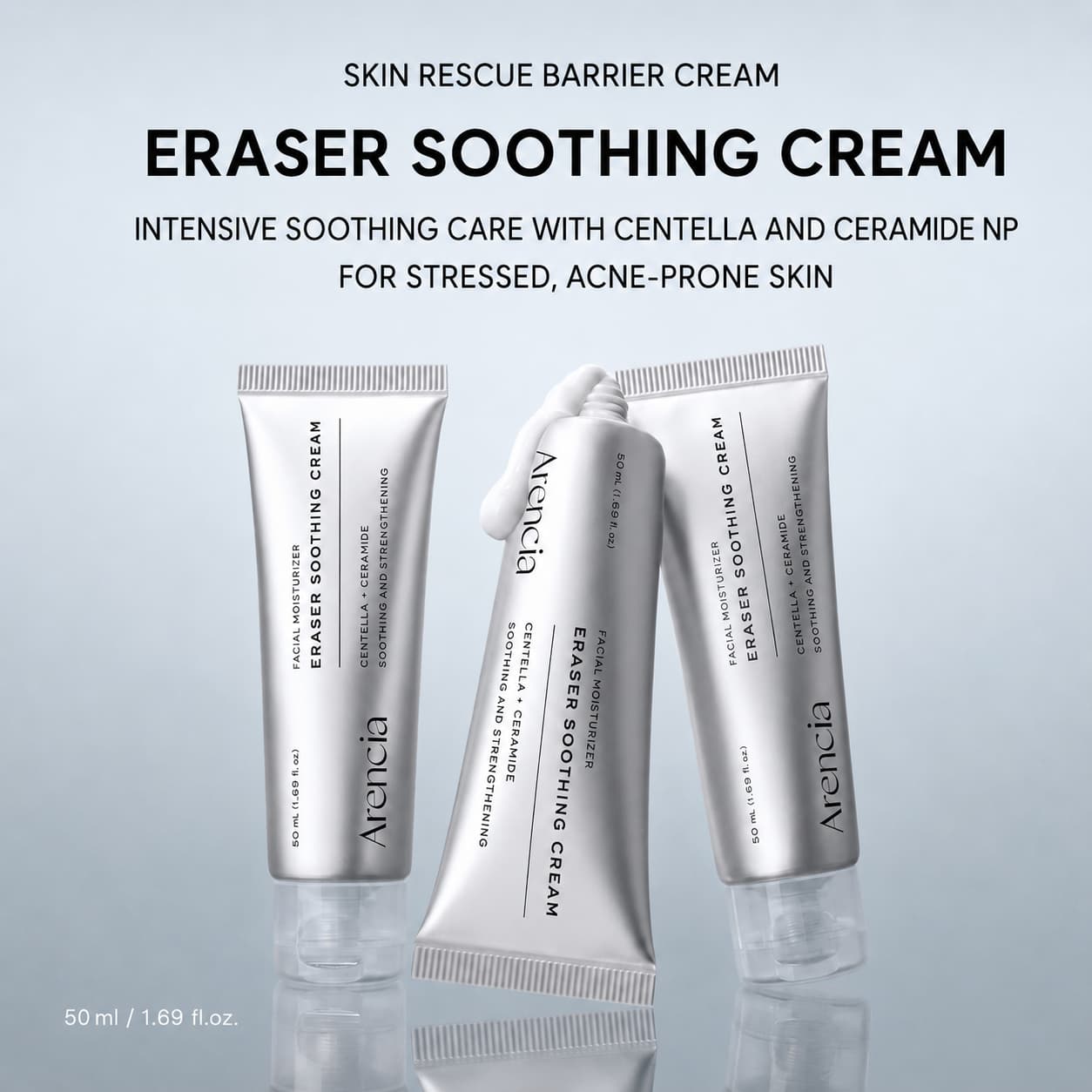 Arencia Eraser Soothing Cream, 50 ml
