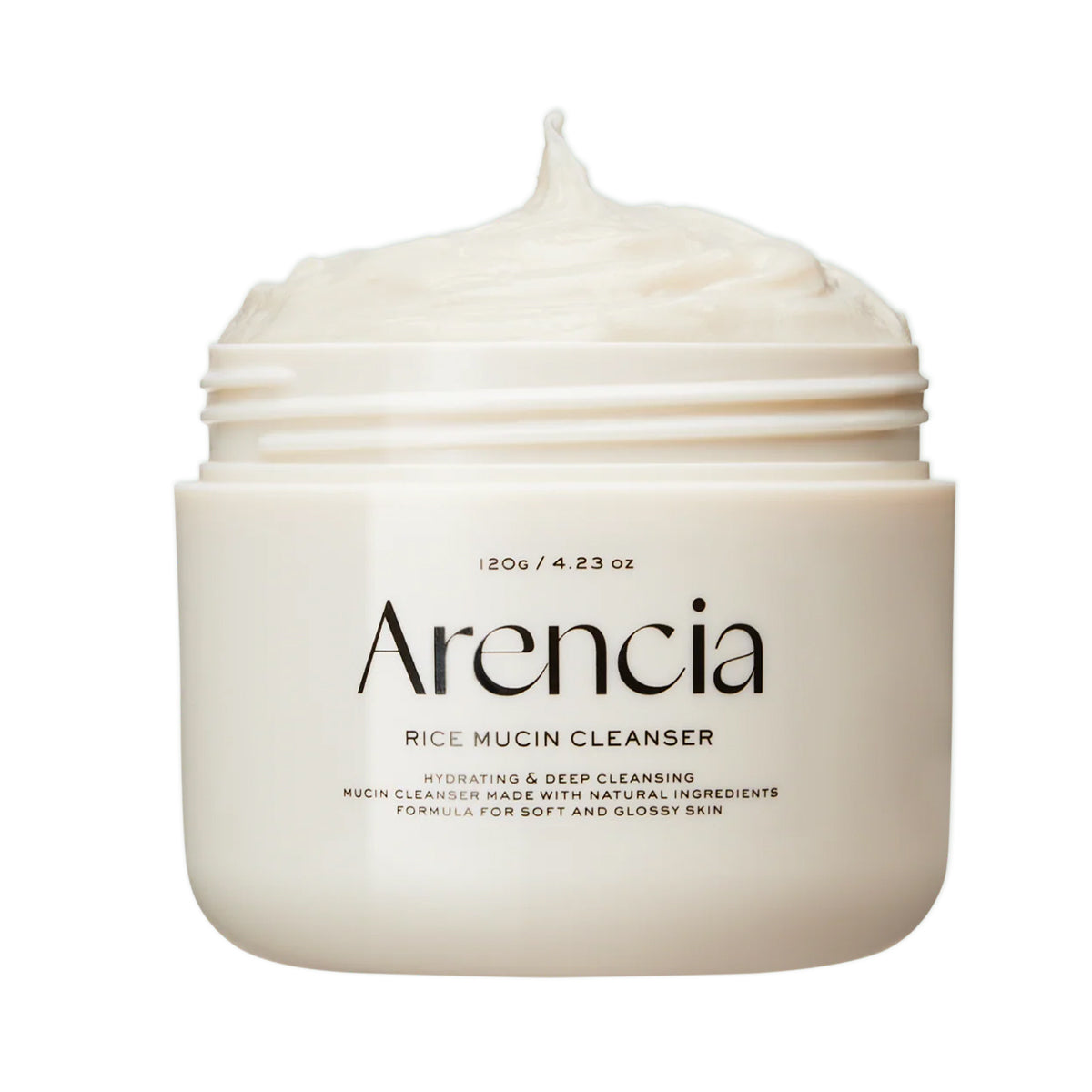Arencia Rice Mucin Cleanser, 120 g