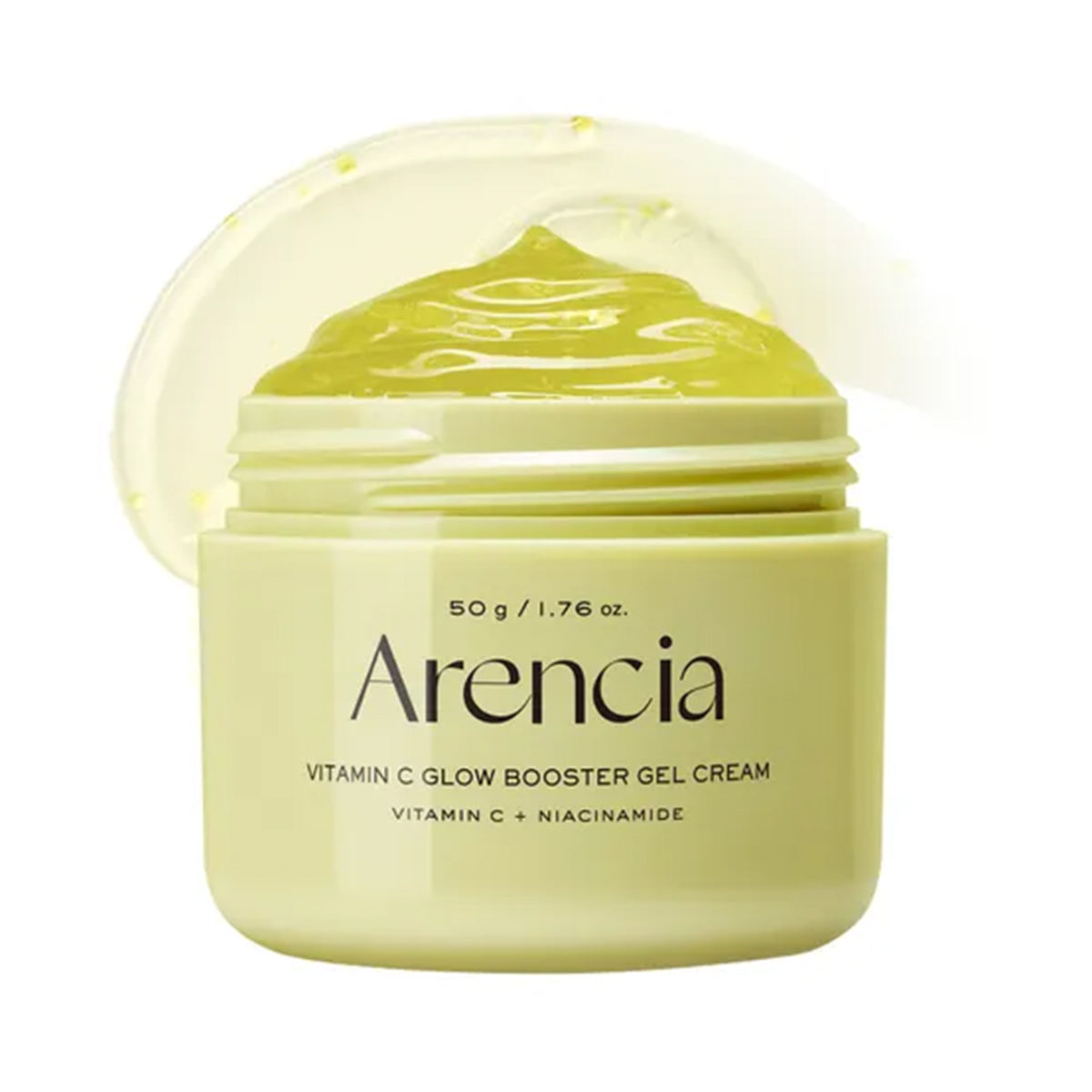 Arencia Vitamin C Glow Booster Gel Cream, Brightening Moisturizer, 50 g