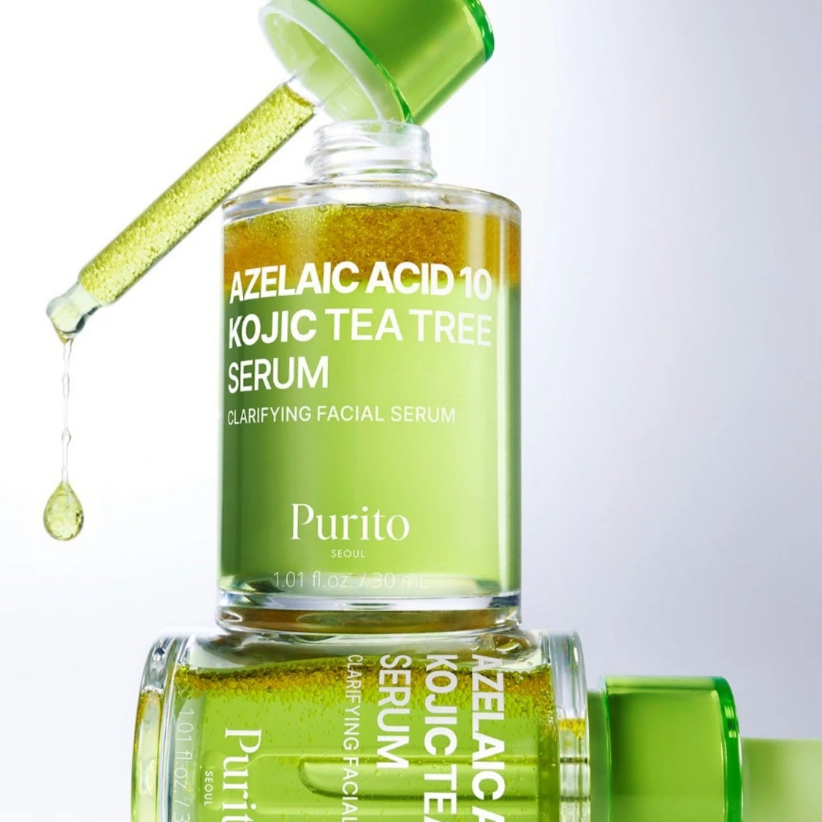 Purito Seoul Azelaic Acid 10 Kojic &amp; Tea Tree Serum, 30 ml / 1.01 fl oz - Purito K-Beauty view 3