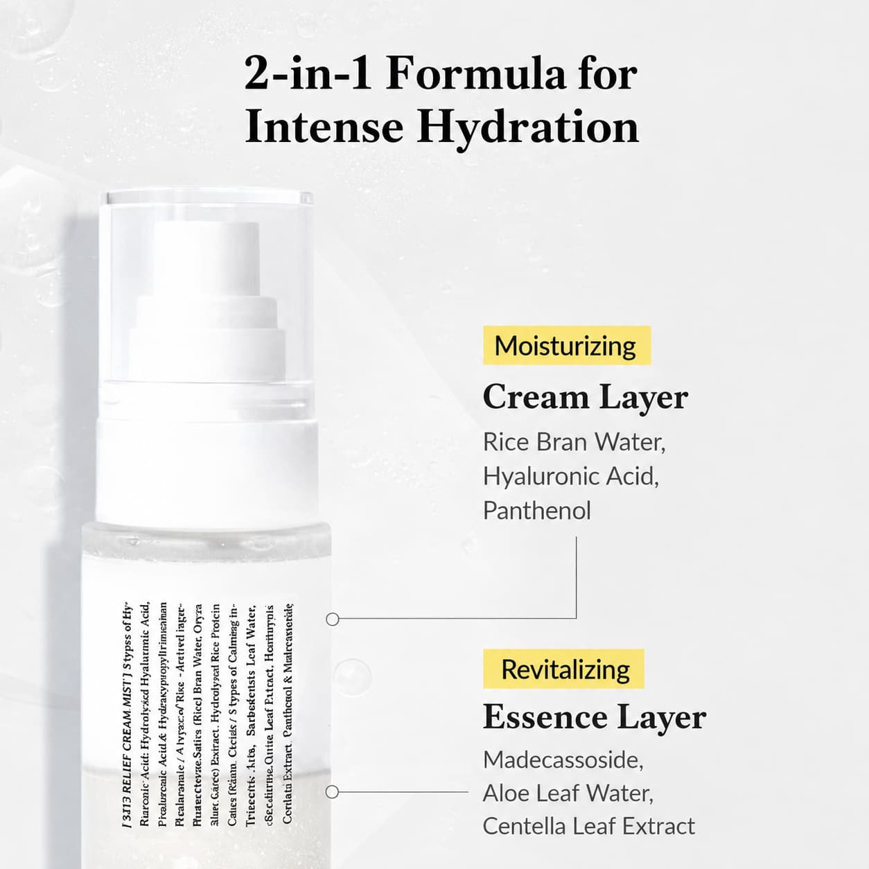 Dr.Althea 345 Relief Cream Mist, 100 ml / 3.38 fl oz