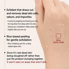 Dr.Melaxin Peel Shot Exfoliating Black Rice Ampoule, 80 ml