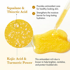 Medicube Kojic Acid Turmeric Niacinamide Serum, 30 ml
