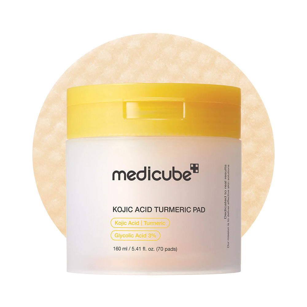 Medicube Kojic Acid Turmeric Toner Pad, 70 Pads