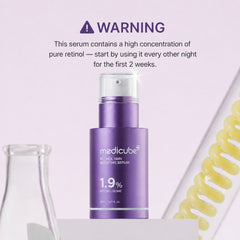 Medicube Retinol 1.9% NMN Boosting Serum, 30 ml