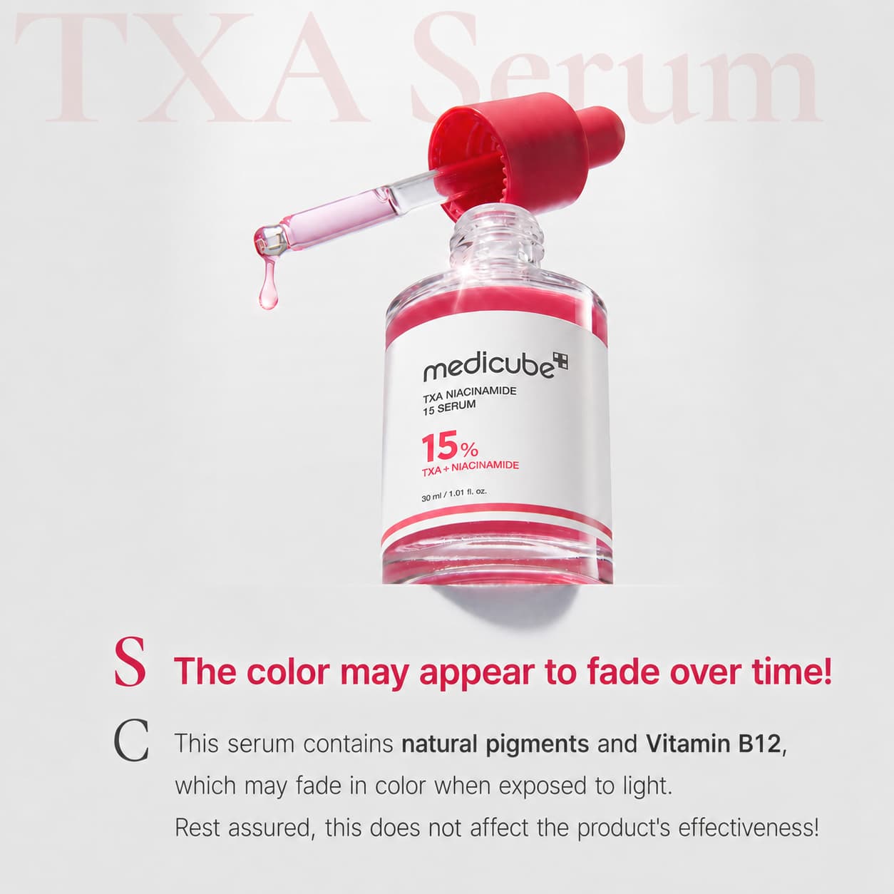 Medicube TXA Niacinamide 15 Serum, 30 ml