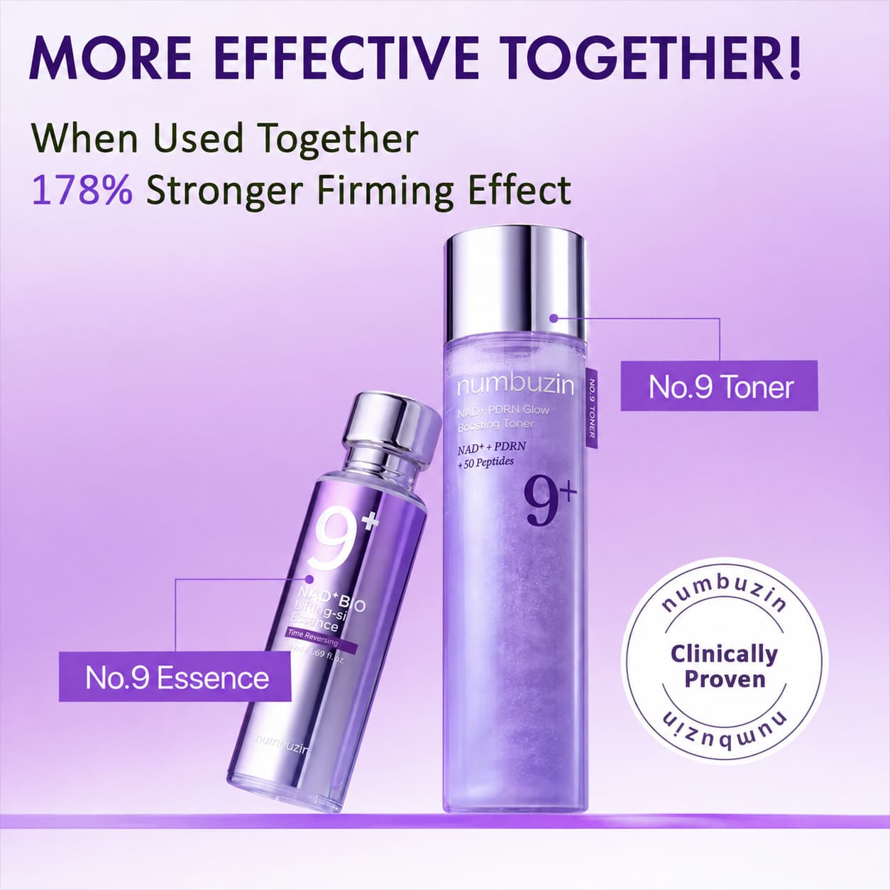 Numbuzin No.9 NAD+ PDRN Glow Boosting Toner, 150 ml