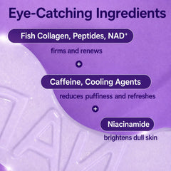 Numbuzin No.9 NAD+ Collagen Under Eye Patches, 5 Pairs