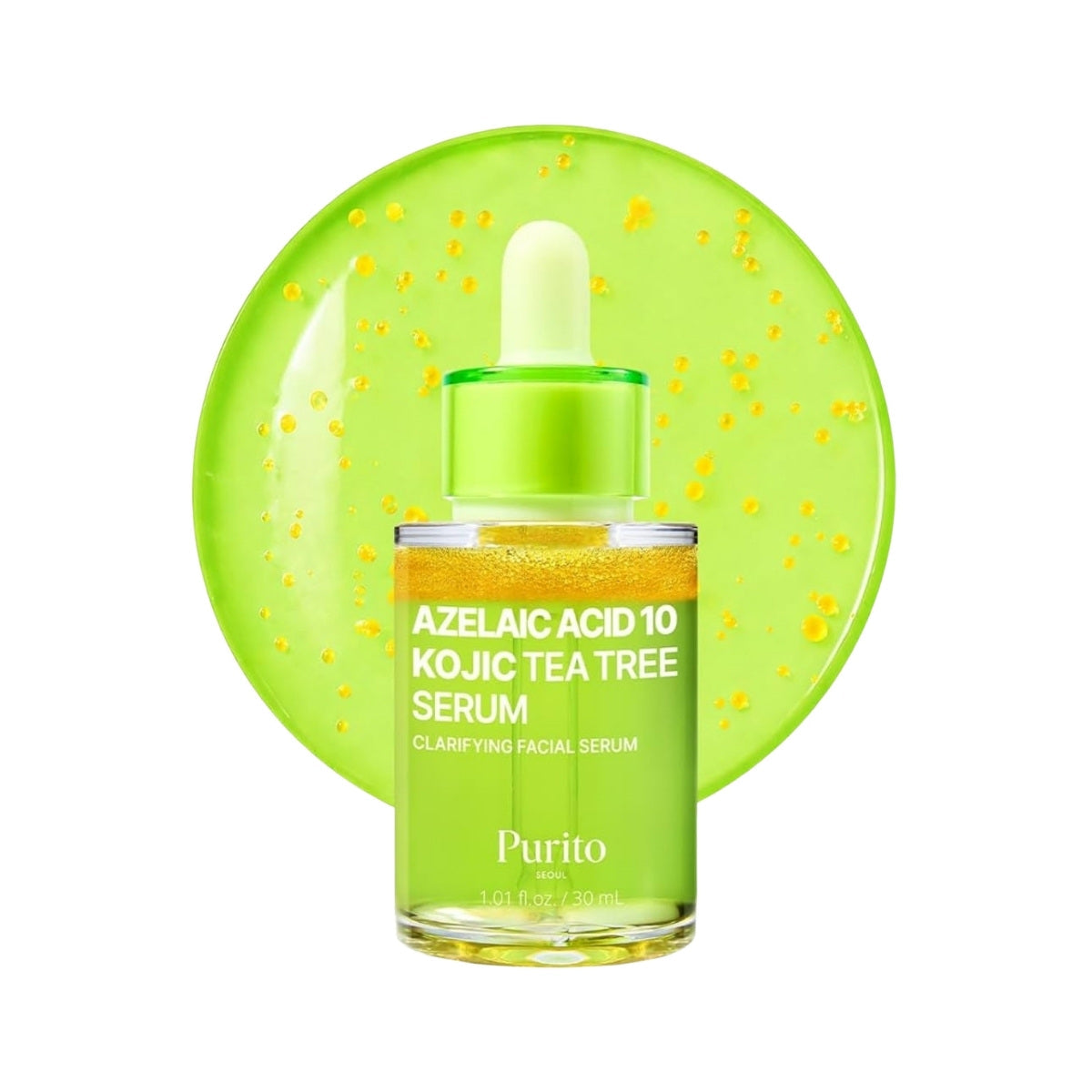 Purito Seoul Azelaic Acid 10 Kojic &amp; Tea Tree Serum, 30 ml / 1.01 fl oz