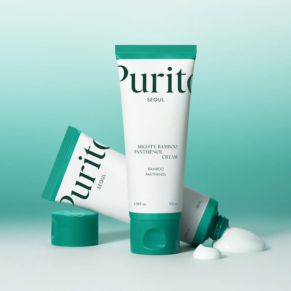 Purito Seoul Mighty Bamboo Panthenol Cream, 100 ml / 3.38 fl oz - Purito K-Beauty view 3
