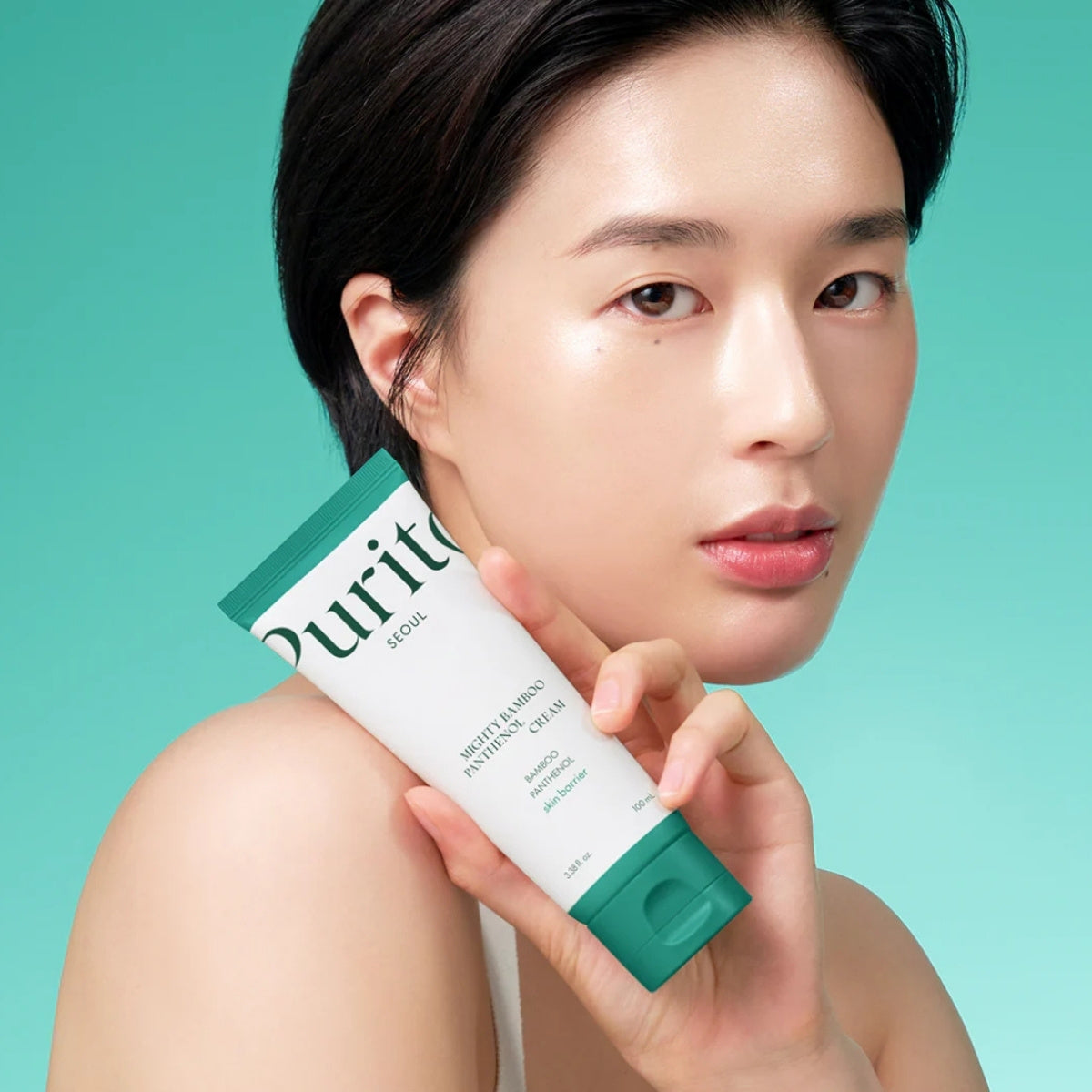Purito Seoul Mighty Bamboo Panthenol Cream, 100 ml / 3.38 fl oz - Purito K-Beauty view 5