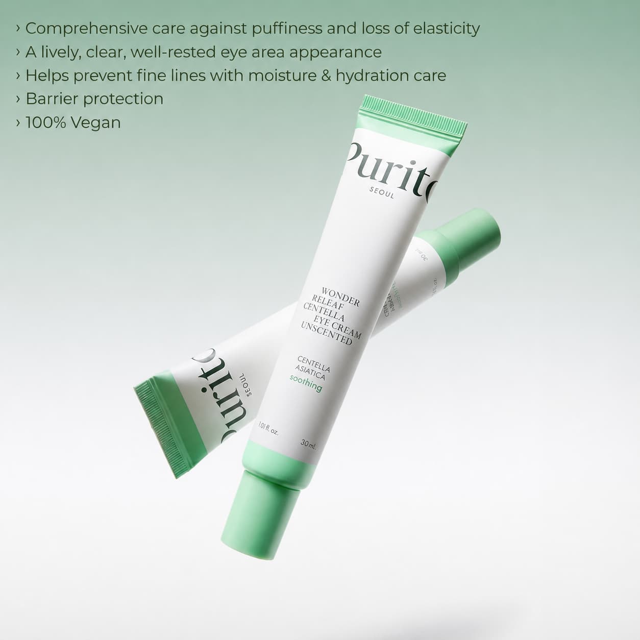 Purito Seoul Wonder Releaf Centella Eye Cream, 30 ml / 1.01 fl oz