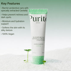 Purito Wonder Releaf Centella Unscented Cream, 50 ml