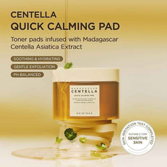 SKIN1004 Madagascar Centella Quick Calming Pad, 130 ml (70 Pads)