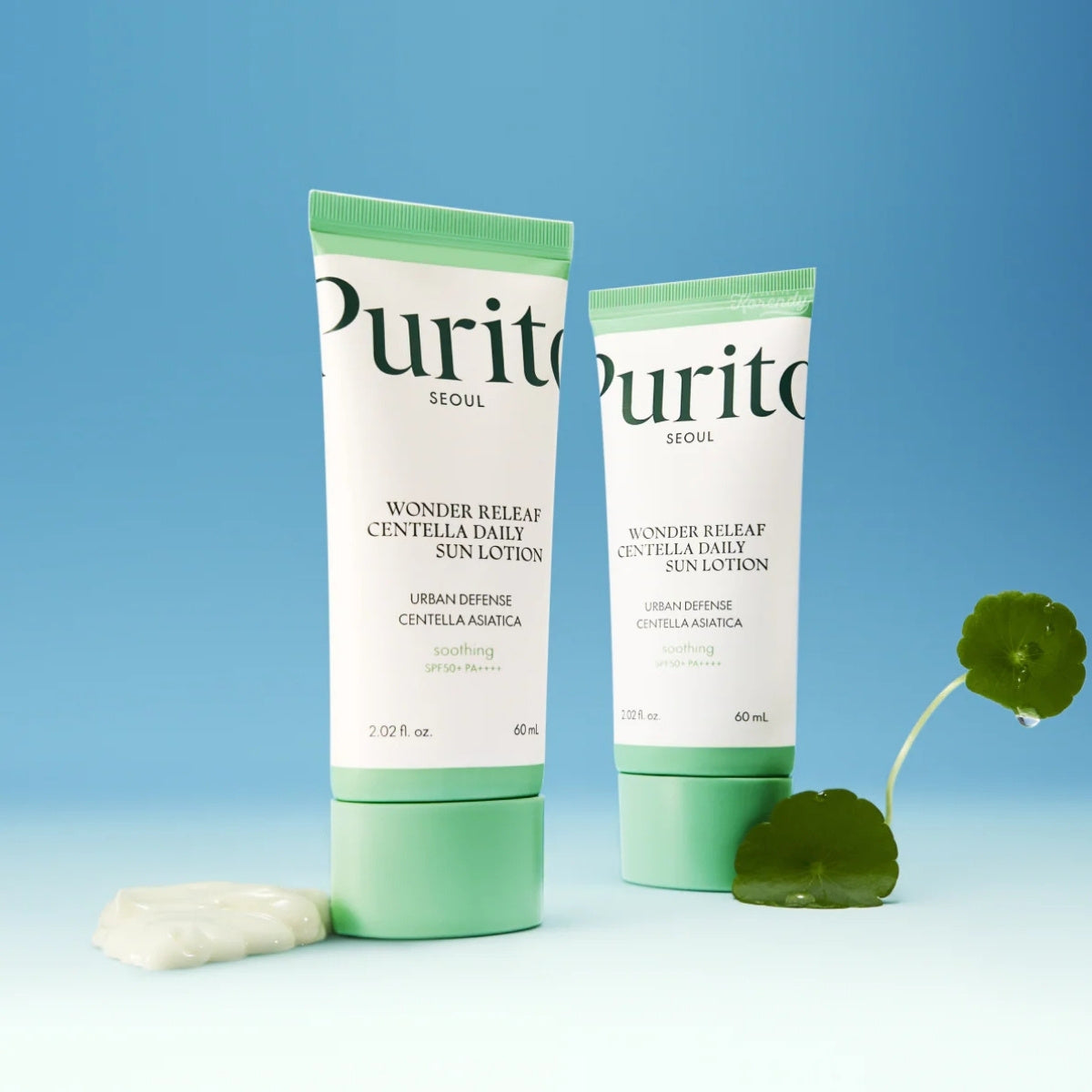 Purito Seoul Wonder Releaf Centella Daily Sun Lotion SPF50+ PA++++, 60 ml / 2.02 fl oz - Purito K-Beauty view 2