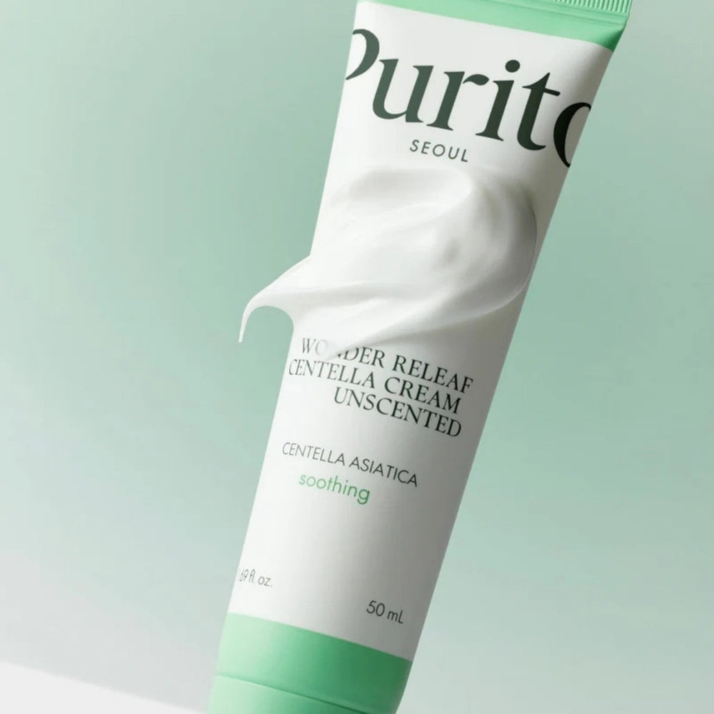 Purito Wonder Releaf Centella Unscented Cream, 50 ml - Purito K-Beauty view 3