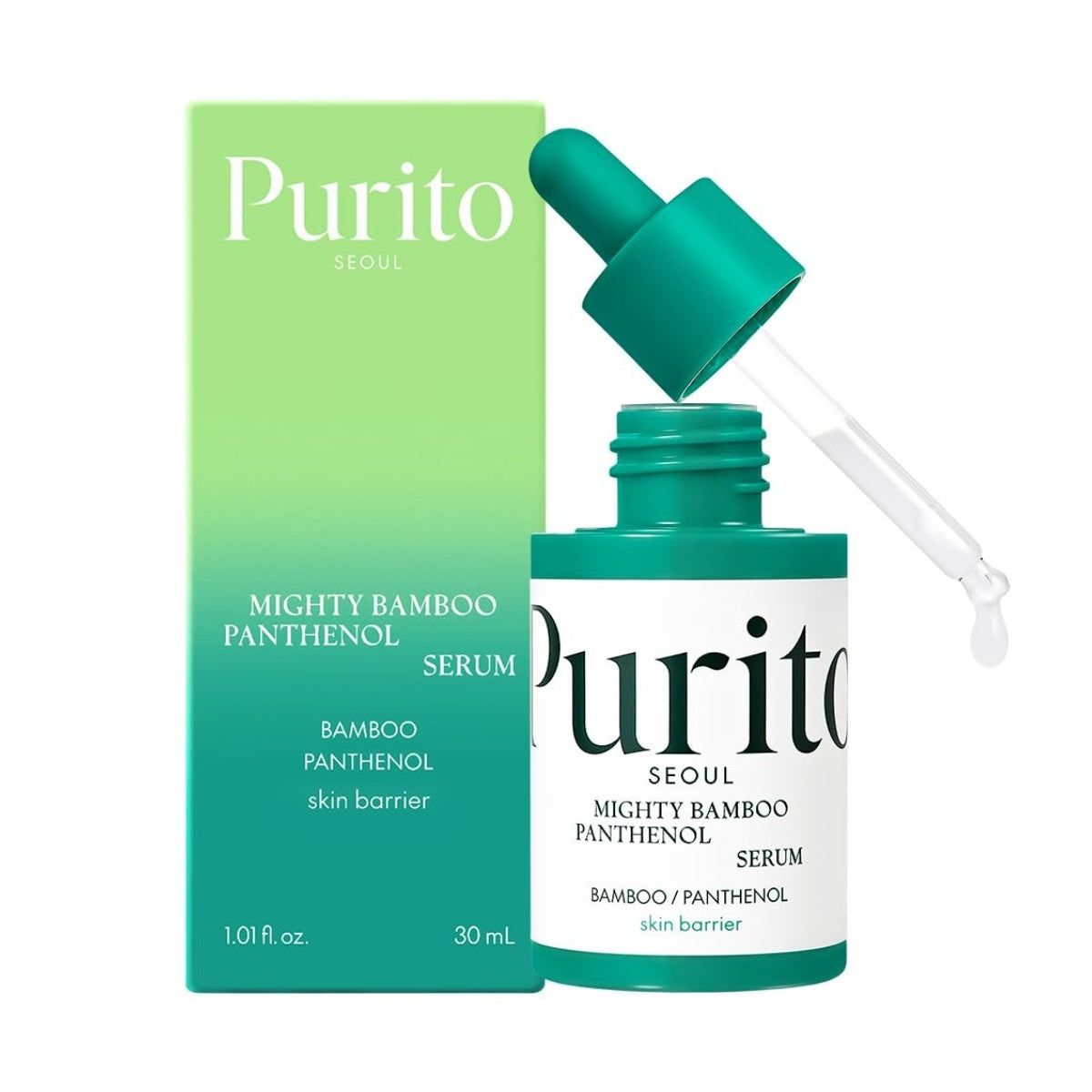 Purito Mighty Bamboo Panthenol Serum, 30 ml - Purito K-Beauty view 2
