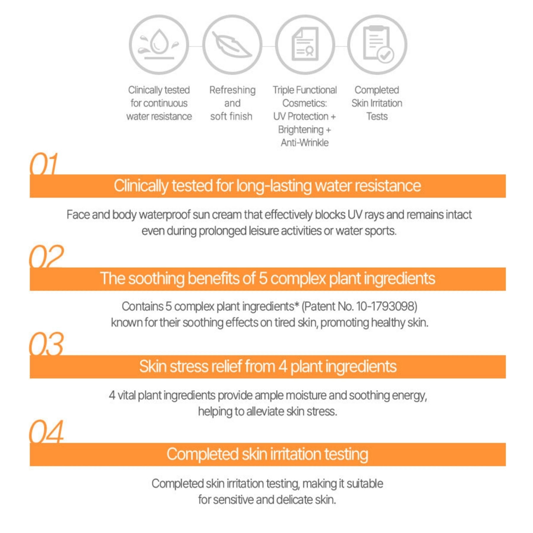 The Saem Eco Earth Waterproof Face & Body Sunscreen SPF50+ 100g