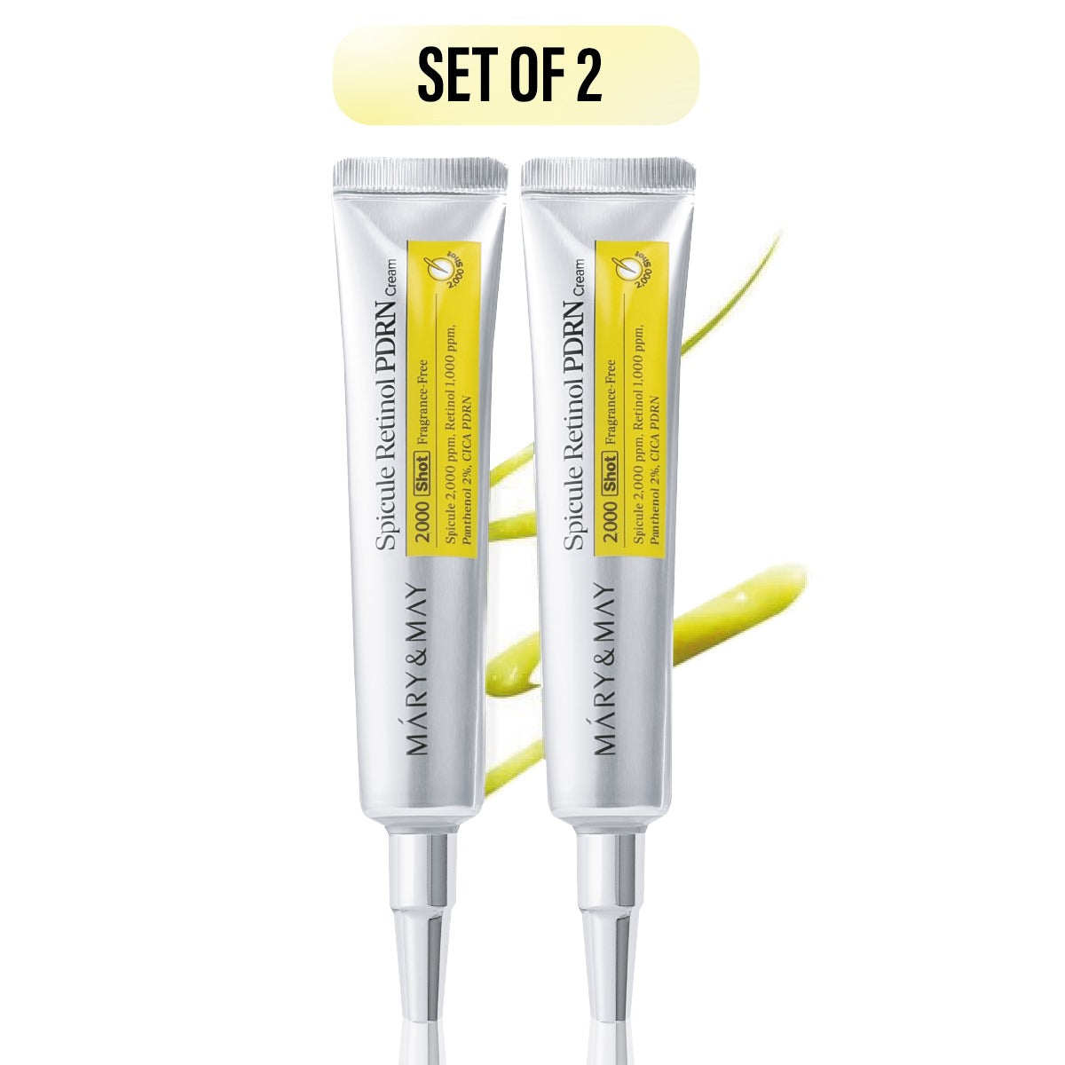 Mary & May Smart Retinol™ Spicule PDRN Cream 2-Piece Set (15g x 2)