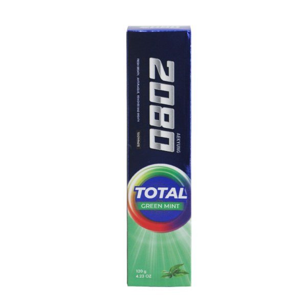 AEKYUNG 2080 Total Green Mint Toothpaste / Nane Aromalı Beyazlatıcı Diş Macunu - Dental Clinic - Vionine