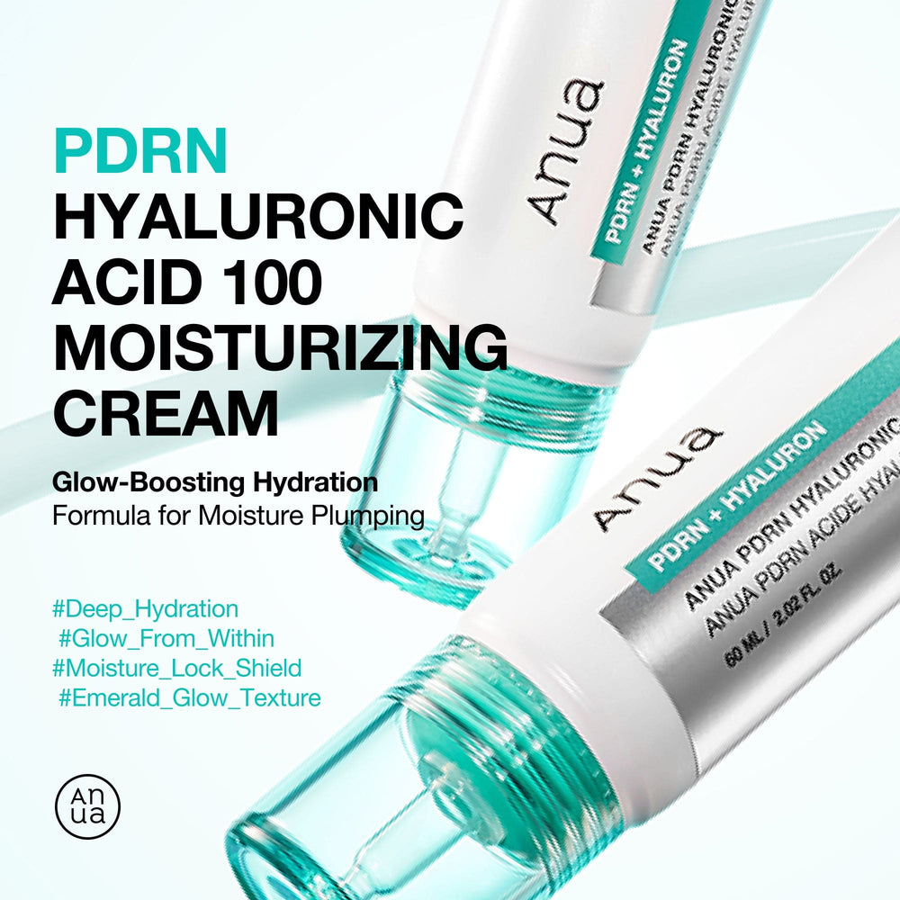 Anua PDRN Hyaluronic Acid 100 Moisture Cream, 60 ml / 2.02 fl oz - Anua K-Beauty view 2