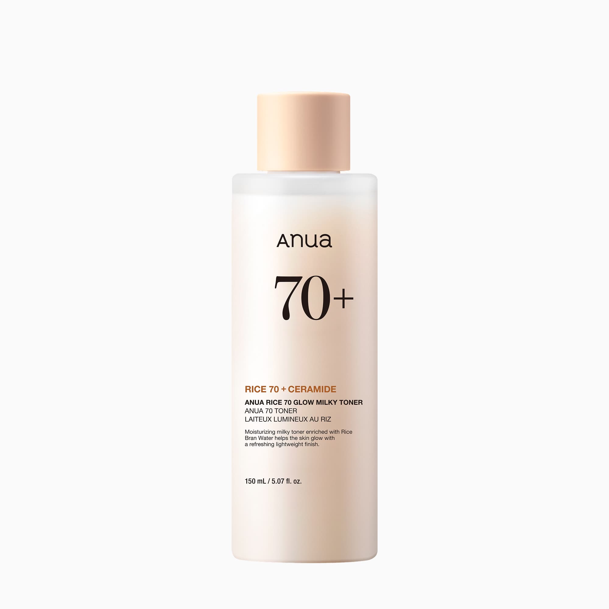 Anua Rice 70 Glow Milky Toner, 250 ml / 8.45 fl oz