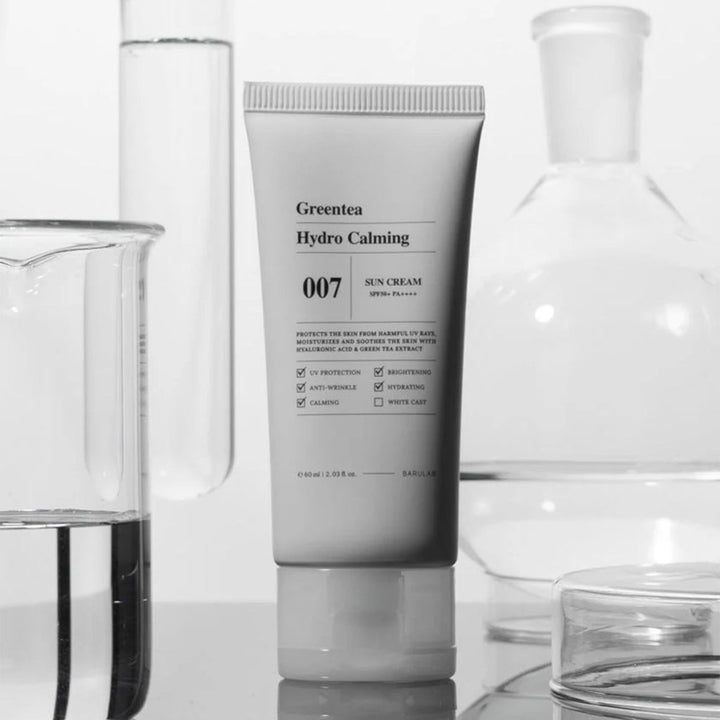 Barulab Greentea Hydro Calming Sun Cream - Yeşil Çaylı Güneş Kremi 60ml - BARULAB - Vionine