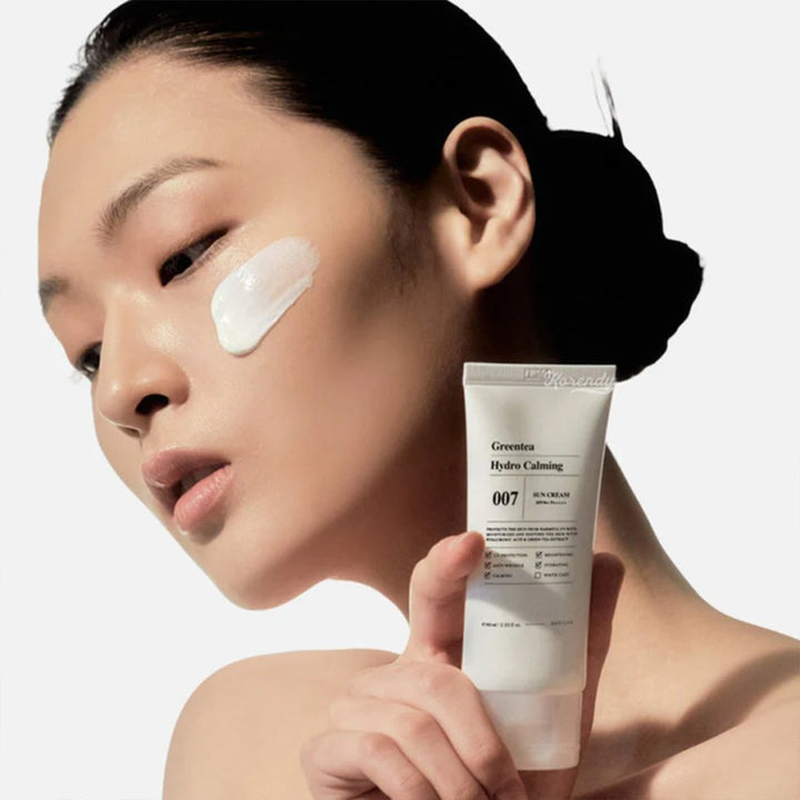 Barulab Greentea Hydro Calming Sun Cream - Yeşil Çaylı Güneş Kremi 60ml - BARULAB - Vionine