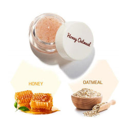 The Saem Honey Oatmeal Lip Scrub – Manuka Honey Exfoliating Lip Polish 7 mL