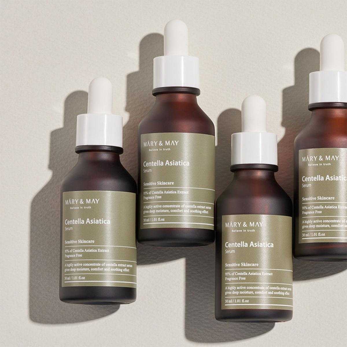 Centella Asiatica Kızarıklık ve Hassasiyet Karşıtı Centella Özü İçeren Onarıcı Serum 30 mL - Mary & May - Vionine